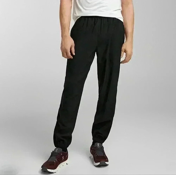 NWT Simons  | I.FIV5 Men's Running Pants XL Black Active Jogger Track Pant - Picture 1 of 14